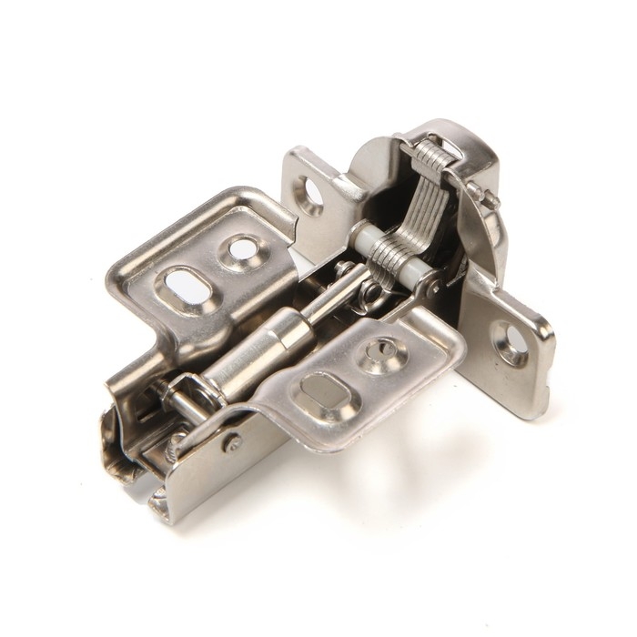 Петля мебельная накладная 90 градусов ТУНДРА, с доводчиком