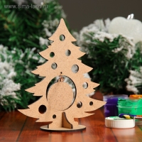 Сувенир &laquo;Елочка со Снегурочкой&raquo; на подставке