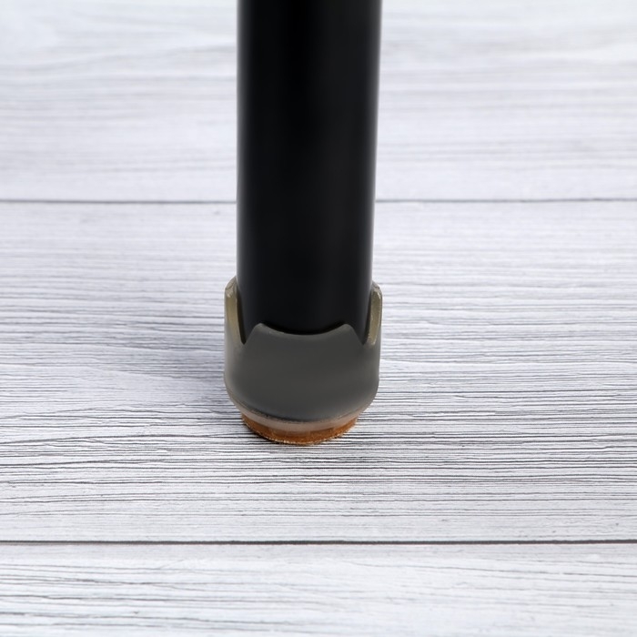 Накладка мебельная круглая ТУНДРА, d=17-21 мм, 4 шт.