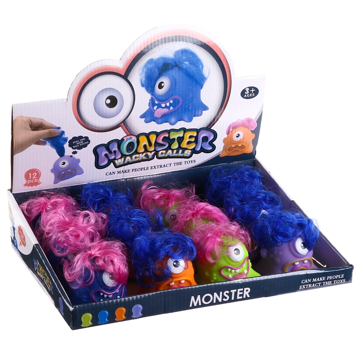 Развивающая игрушка &laquo;Волосатик&raquo; звуковая, виды МИКС