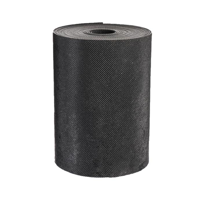 Лента бордюрная, 0.2 &times; 10 м, толщина 1.2 мм, пластиковая, чёрная, Greengo