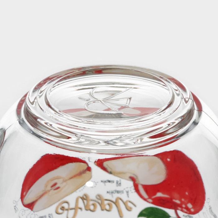 Кружка стеклянная &laquo;Полезные фрукты&raquo;, 200 мл, рисунок МИКС