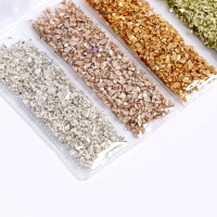 Крошка стеклянная для эпоксидной смолы, набор 6 цветов, вес 1 цвета &mdash; 5 г