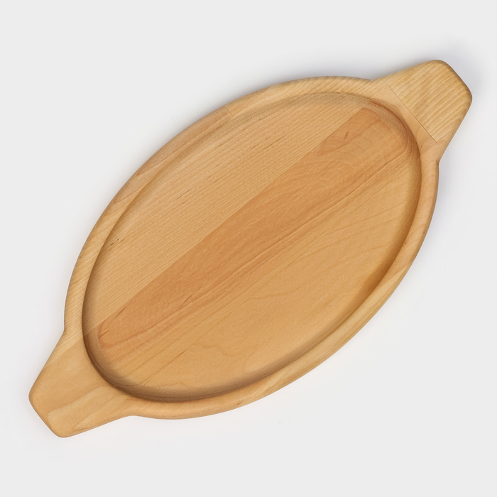 Блюдо для подачи Adelica &laquo;Хачапури по-аджарски&raquo;, 30&times;15&times;1,7 см, массив берёзы