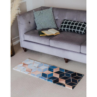 Коврик для ванной и туалета Доляна &laquo;Бурлеск&raquo;, 45&times;120 см