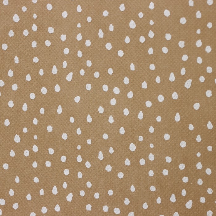 Чехол для одежды Доляна Points, ПВХ окно, 60&times;90 см, цвет бежевый