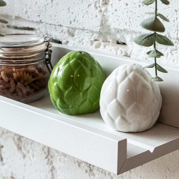 Блюдо керамическое для подачи &laquo;Артишоки&raquo;, белая, 27 см, цвет белый