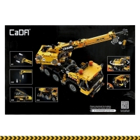 Конструктор техно &laquo;Мобильный кран&raquo;, 658 деталей