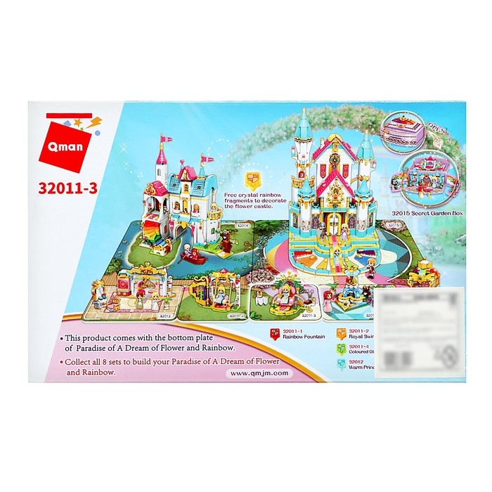 Конструктор &laquo;Принцессы. Сон цветов и Радуги&raquo;, 4 вида, цвет МИКС