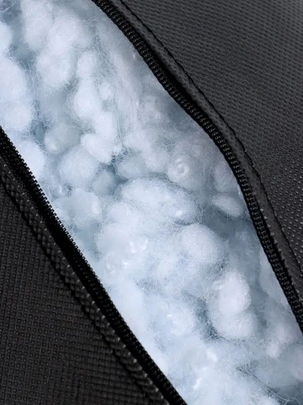 Подушка на подголовник автомобиля, набор 2 шт,  черный