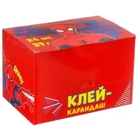 Клей-карандаш PVP 21 г, &laquo;Человек-паук&raquo;