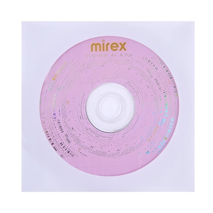 Диск DVD+RW Mirex Brand, 4x, 4.7 Гб, конверт, 1 шт