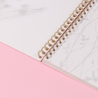 Фотоальбом на спирали 20 листов "Контур. Природа" объёмный элемент + 4 вкладки 24х24 см