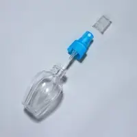 Бутылочка для хранения, с распылителем, 45 мл, голубая