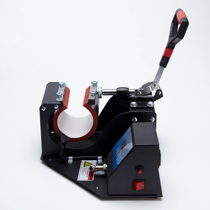 Кружечный термопресс для сублимации, цвет черный