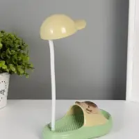 Ночник "Сланец с кепкой" 8хLED 3Вт 5V USB АКБ 3 режима 13,5х7х21 см