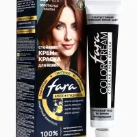 Краска для волос "FARA NC" тон 306/6.73 - Золотистый каштан, 116 г