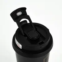 Термостакан с веревочкой "Список дел" черная, 500мл