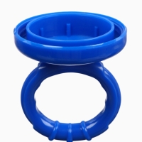 Ниблер с текстильной сеточкой, цвет голубой