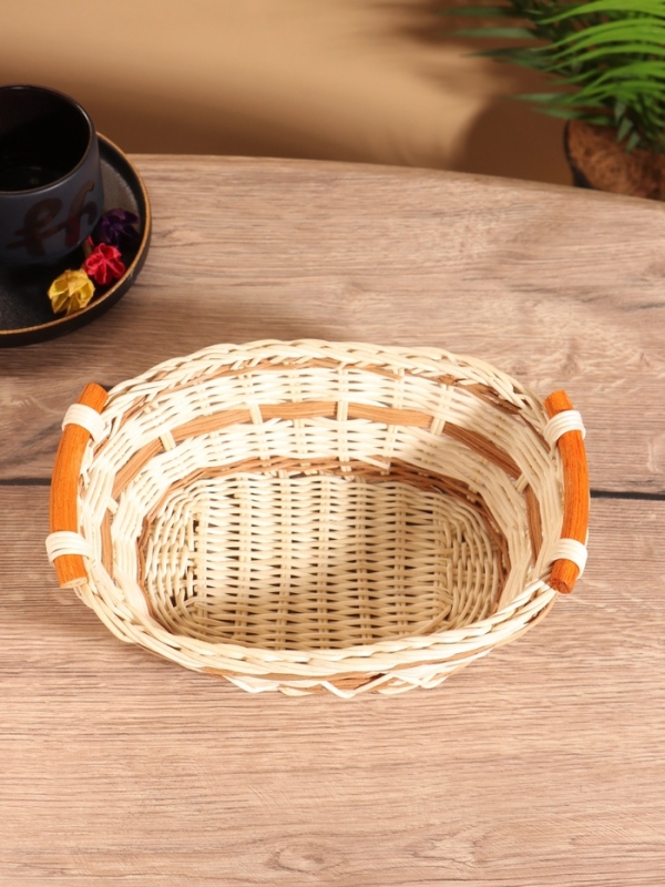 Корзина плетеная 25x19x9 см, ротанг