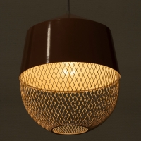 Светильник Lisa 1х40Вт Е27 светло-розовый  26х26х32см