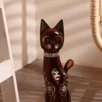 Сувенир дерево "Кошка " 40 см