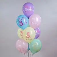 Воздушный шар латексный 12" &laquo;Праздник 8 Марта&raquo;, 25 шт.