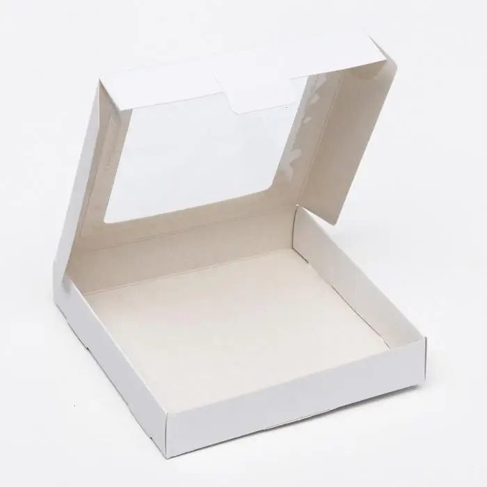 Коробка самосборная бесклеевая, 16&times;16&times;3 см