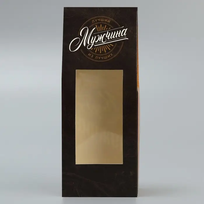 Коробка складная &laquo;Мужской графит&raquo;, 5.7 х 14.5 х 3.5 см