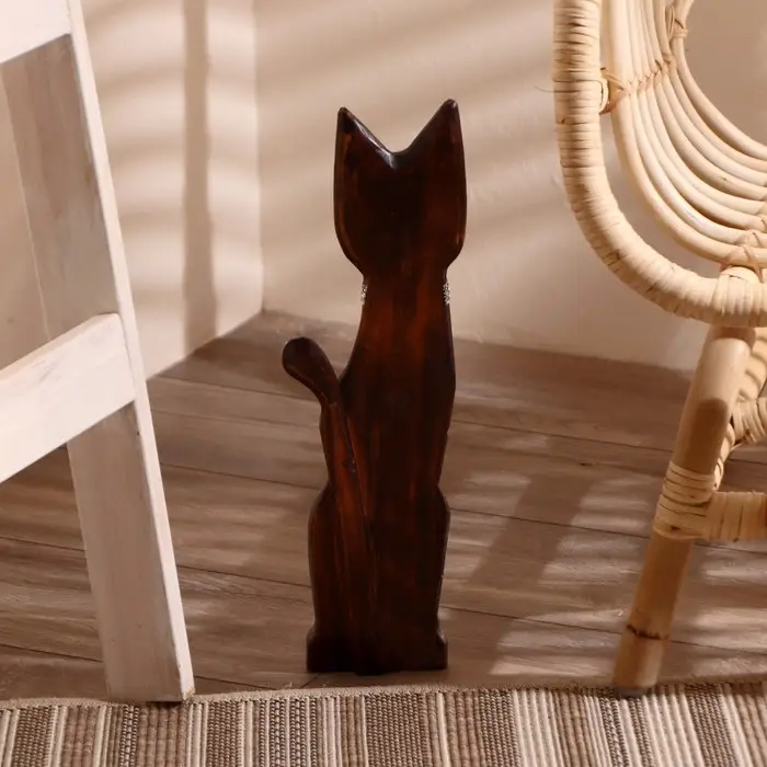 Сувенир дерево "Кошка " 40 см