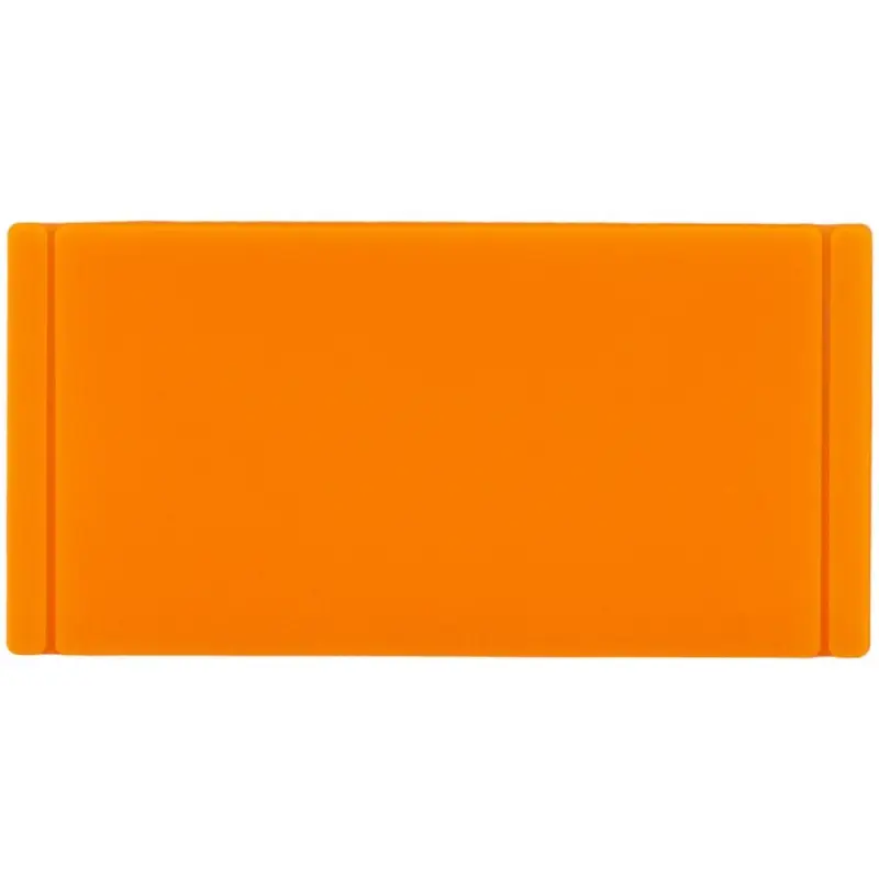 Лейбл из ПВХ Dzeta, S, оранжевый неон