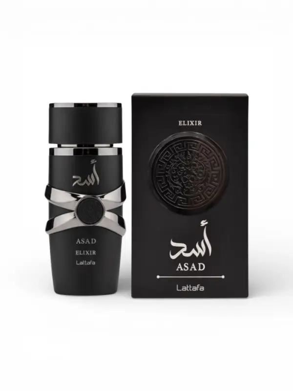 Парфюмерная вода мужская Lattafa ASAD ELIXIR, 100 мл (по мотивам Bottled Absolu Hugo Boss)