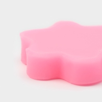 Молд для заливки Доляна &laquo;Фиалка&raquo;, силикон, 5,5&times;5,5&times;1,2 см, розовый