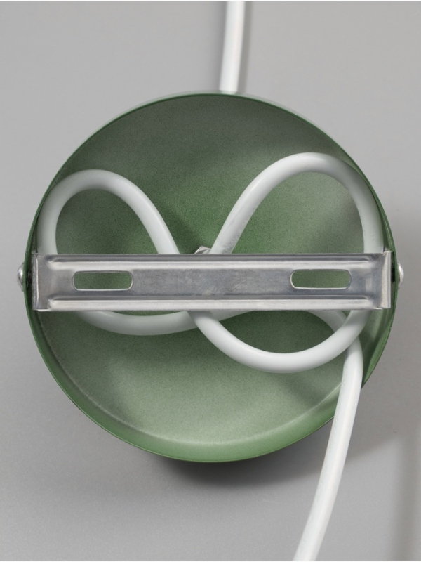 Светильник BayerLux "Олень" 1хE27 40Вт зеленый-белый 13х13х100 см