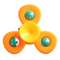 Набор игрушек для ванны &laquo;Спиннеры. Бабочки&raquo;, 3 шт, на присоске, Крошка Я