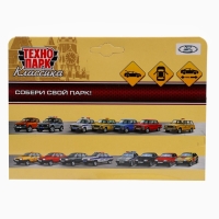 Машинка металлическая &laquo;ВАЗ-2104&raquo;, ретро - модель &laquo;ЖИГУЛИ&raquo;, открываются двери, багажник, инерция, 12 см, бежевый