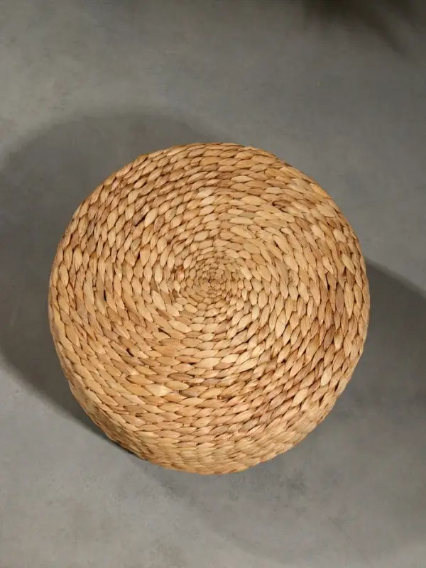 Пуфик 40х40х20 см, водный гиацинт