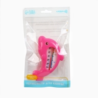 Термометр для ванны &laquo;Дельфин&raquo;, цвет Розовый
