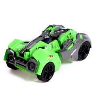Робот &laquo;Раптор&raquo;, инерционный, трансформируется, цвет зелёный