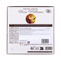 Новый год. Шоколад фигурный ELEGANCE POIRE WILLIAMS, с ликёром Poire Williams, ассорти, 20 г
