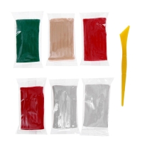 Декор кружки полимерной глиной на новый год &laquo;Дед Мороз&raquo;, 300 мл, новогодний набор для творчества