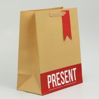 Пакет подарочный, упаковка, &laquo;Подарок&raquo;, ML 23 х 27 х 11.5 см