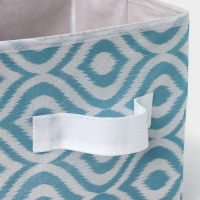 Короб для хранения Доляна &laquo;Лагуна&raquo;, 19&times;19&times;19 см, цвет бирюзовый