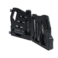 Набор инструментов ТУНДРА, подарочный пластиковый кейс "Канистра", 21 предмет