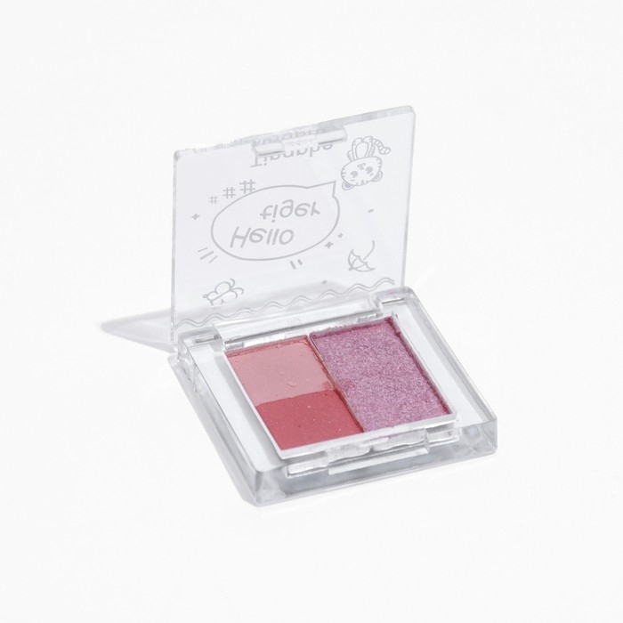 Палетка теней для век, 3 цвета