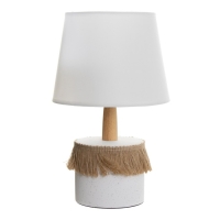 Настольная лампа "Эстен" Е14 40Вт белый 19,5х19,5х32 см RISALUX