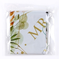 Воздушный шар фольгированный 18" &laquo;Mr&Mrs&raquo;, круг