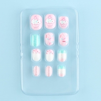 Детские накладные ногти &laquo;Сладкий стиль&raquo;, 12 шт