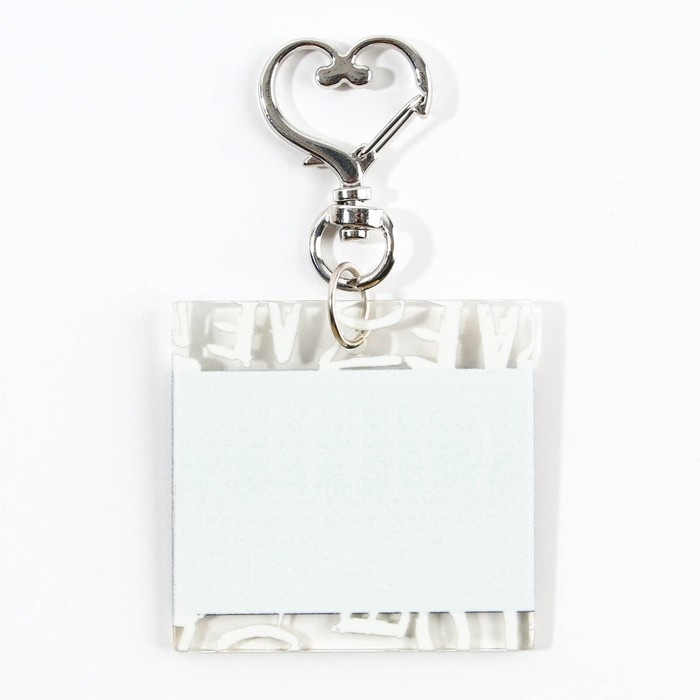 Брелок для ключей акриловый &laquo;Girl boss&raquo;, 5 х 4,8 см