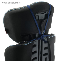 Накидка &laquo;АВТОНЯША&raquo; для детского автокресла, Кошечка, светло-серая